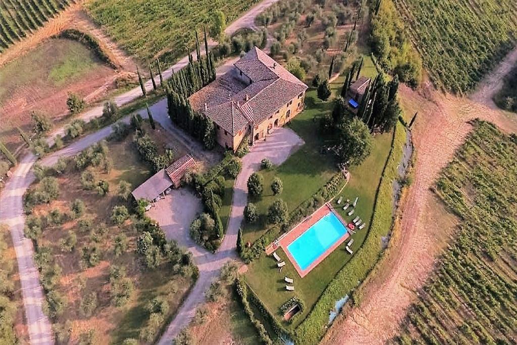 Villa Santa Virginia 锡耶纳 外观 照片